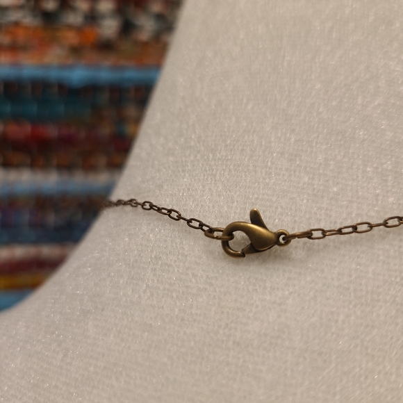 Western Longhorn Jeweled Necklace - Picture 7 of 7